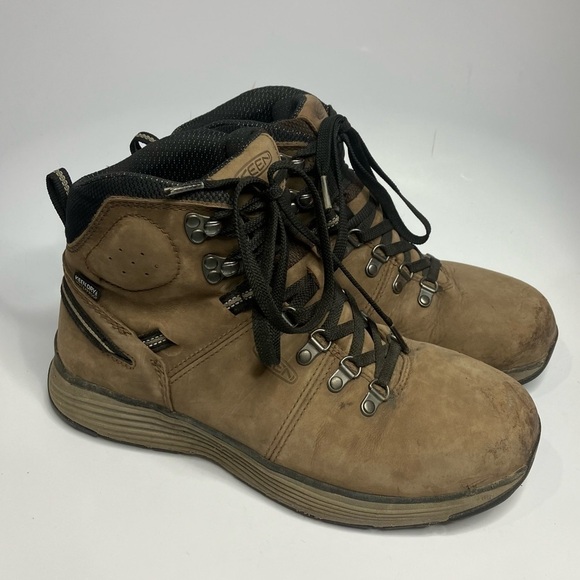 Keen utility work boots men’s size 9EE - Picture 1 of 7